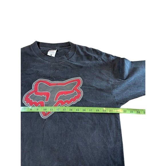Fox Racing vintage down arm spell out long sleeve t-shirt. Size L - Picture 7 of 8